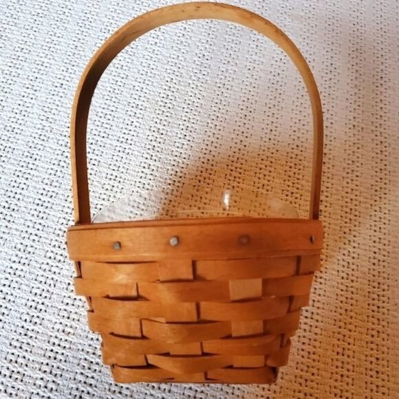 Longaberger 1993 Vintage Nay Series Lily of the Valley Handwoven Handle‎ … - Picture 1 of 7